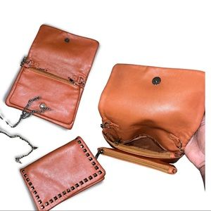 Gold Studded crossbody bag